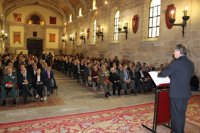 Moragues: "En la Constitución caben todas las ideologías y planteamientos con el requisito del respeto"