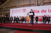 Puig defiende reformar la Constitución para  "un nuevo encaje territorial" en un proyecto común