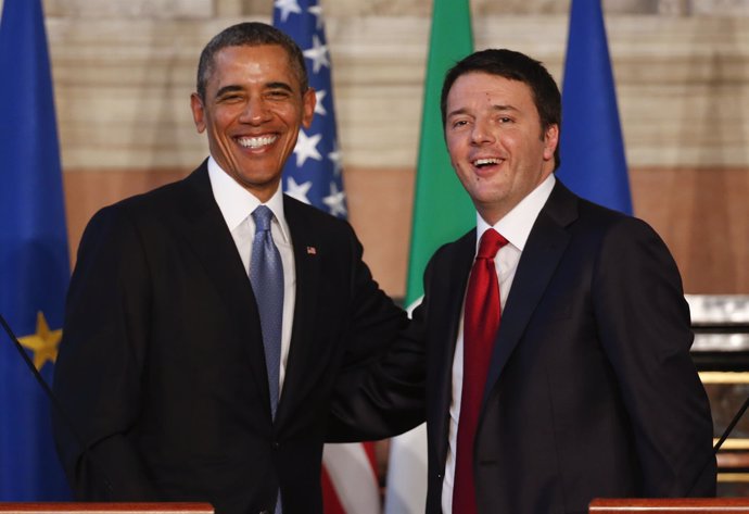 Obama y Renzi