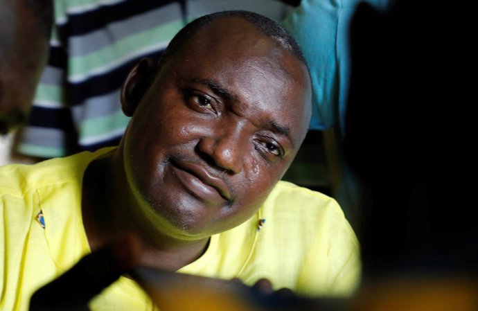 El presidente electo de Gambia, Adama Barrow