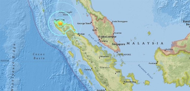 Terremoto en Aceh, Indonesia Terremoto en Aceh, Indonesia