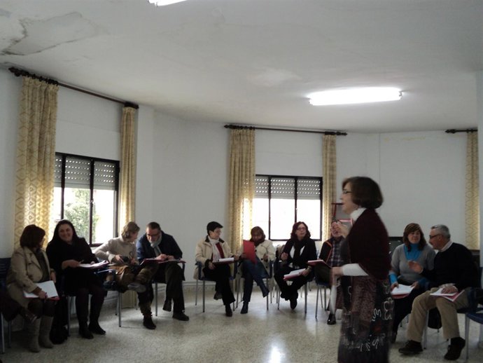 Profesionales del SAS formándose en violencia de género