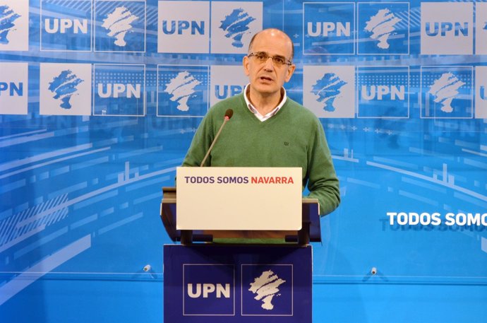 El parlamentario de UPN Alberto Catalán