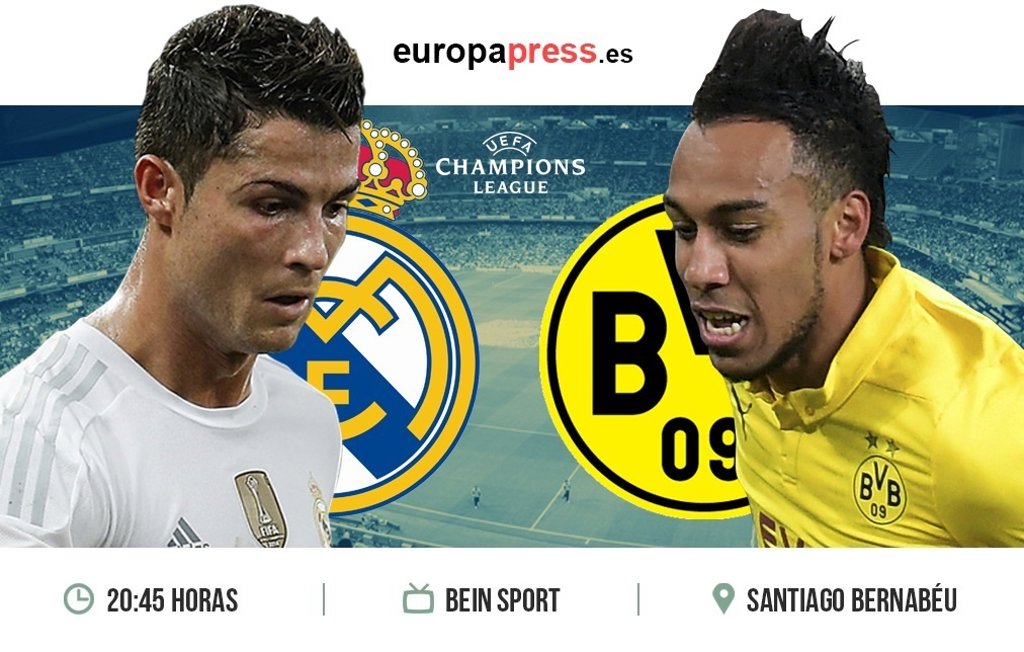 Horario y dónde ver el Real Madrid Borussia Dortmund Horario y dónde ver el Real Madrid Borussia Dortmund