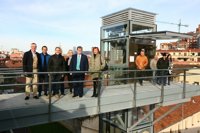 Bilbao inaugura el nuevo ascensor de Atxuri