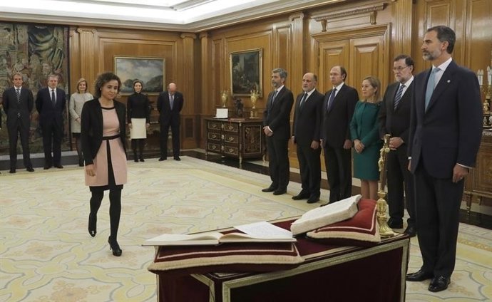 Juramento ante el Rey de Dolors Montserrat