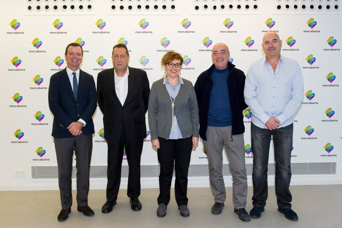 Josep Tejedo, Joan Llonch, Montserrat Ballarín,  Leandre Serra y Jaume Flores