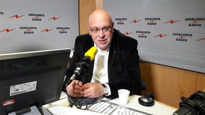 El conseller de Empresa, Jordi Baiget, en Catalunya Ràdio