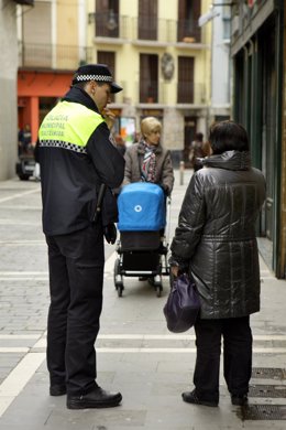 Agente de la Policía Municipal de Pamplona