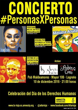10 Diciembre Día De Los Derechos Humanos. Actos De La Campaña Personasxpersonas