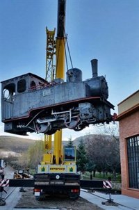 El Ayuntamiento de Utrillas inicia un taller de empleo para recuperar locomotoras de vapor