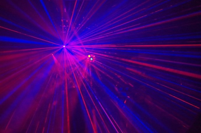 Discoteca luces música 