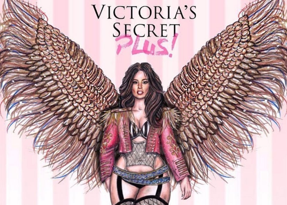 Ashley Graham revoluciona a Victoria's Secret Instagram