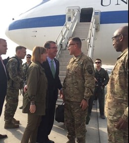Ashton Carter llega a Afganistán
