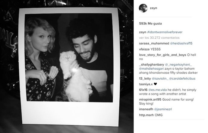 INSTAGRAM ZAYN MALIK
