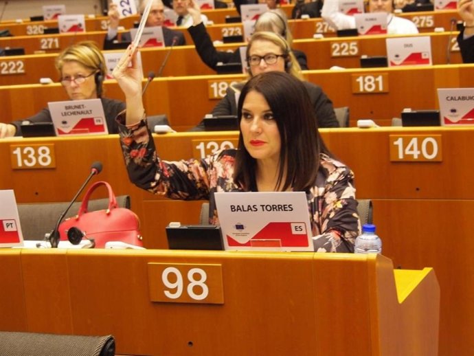 Rosa balas en Bruselas