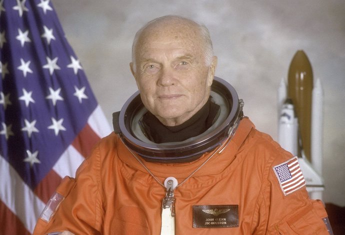 El astronauta John Glenn