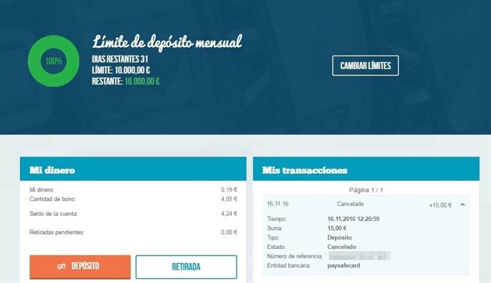 Paf Grafico limite de tiempo