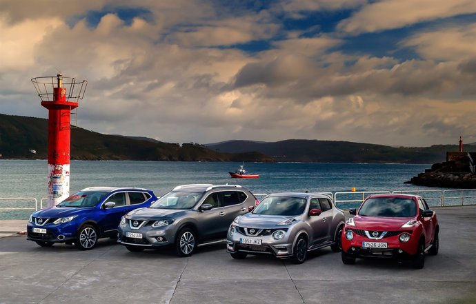 Gama de crossovers de Nissan