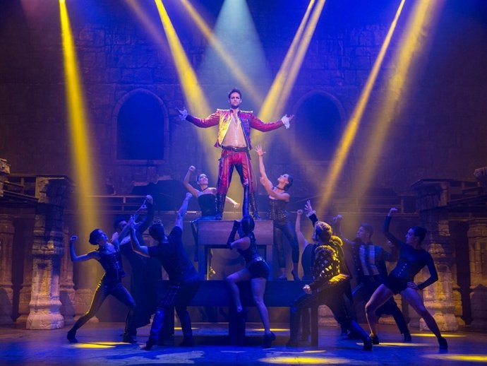 Escena del musical del Don Juan en la Gran Vía de Madrid