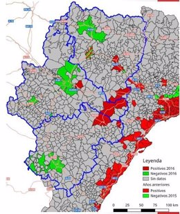 El mosquito tigre se ha detectado en nueve municipios aragoneses