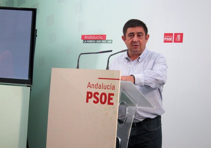 El secretario general del PSOE de Jaén, Francisco Reyes.Archivo.