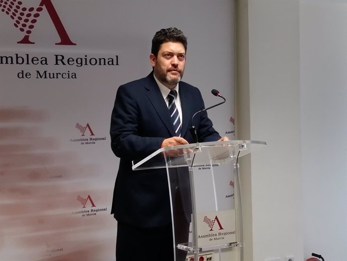 Miguel Sánchez, portavoz regional de Ciudadanos