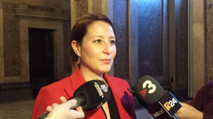La diputada de C's en el Parlament Sònia Sierra