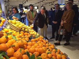 Elías Bendodo Carrefour naranjas málaga Sabor a Málaga convenio productos agro