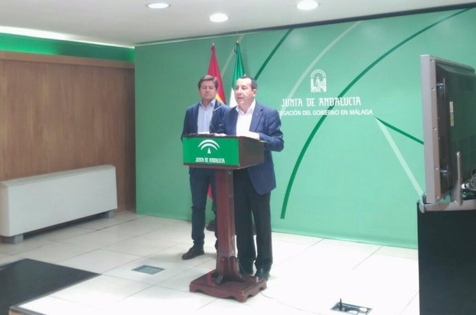 Ruiz Espejo Jose Maria Serrato Junta evaluacion daños temporal Málaga