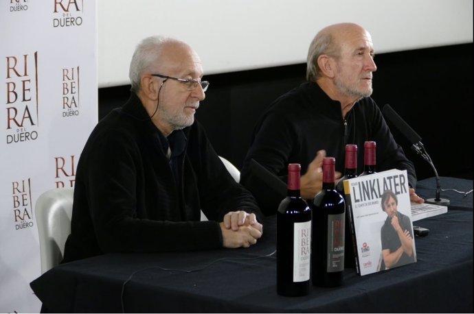El director de la Seminci, Javier Angulo, y el crítico de cine Carlos Heredero