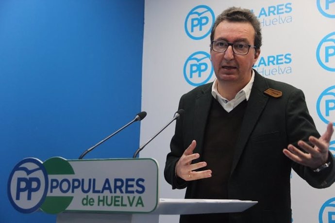 El presidente del PP de Huelva, Manuel Andrés González.