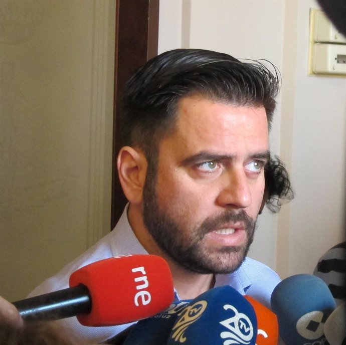 Fran González, portavoz del PSOE en el Ayuntamiento de Cádiz