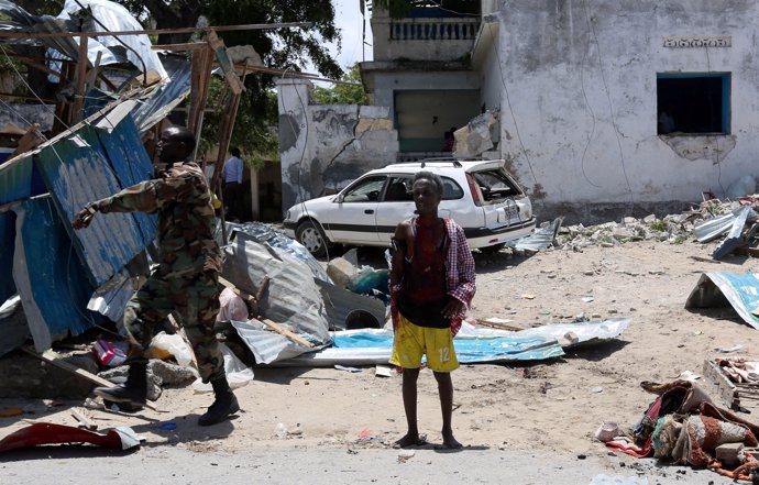 Explosión de un coche bomba en Mogadiscio