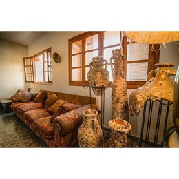 Muestra de las ánforas 'cultivadas' en Almería.