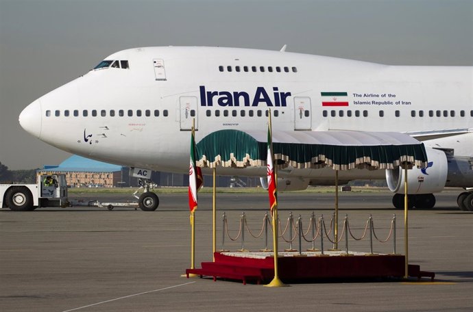 Boeing 747 de la compañía Iran Air