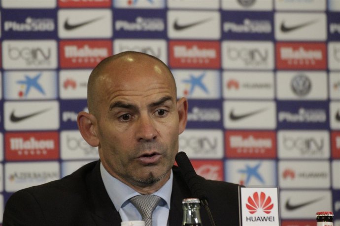 Paco Jémez en rueda de prensa del partido Atlético de Madrid Rayo Vallecano