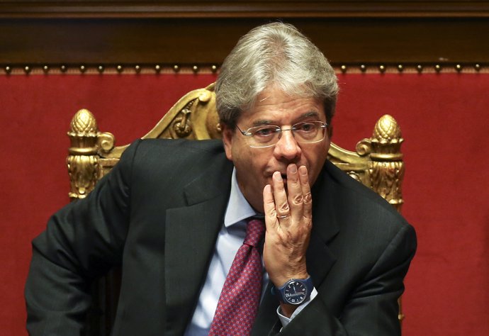 El ministro de Exteriores italiano, Paolo Gentiloni
