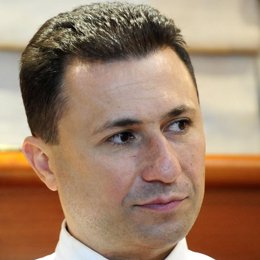 Nikola Gruevski primer ministro de Macedonia