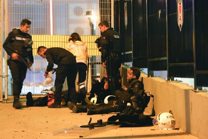 Atentado en las inmediaciones del estadio del Besiktas, en Estambul