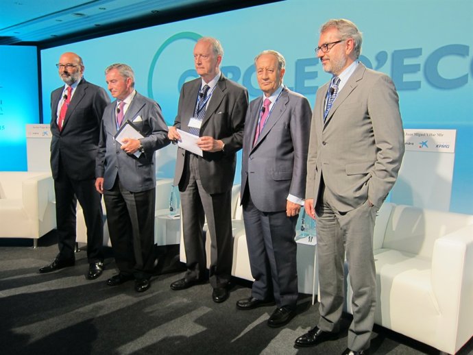 Reunión del Círculo de Economía en Sitges. 
