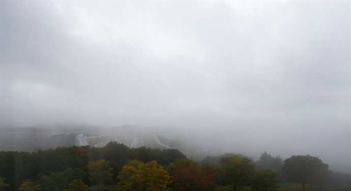 La niebla cae sobre el circuito de Motegi
