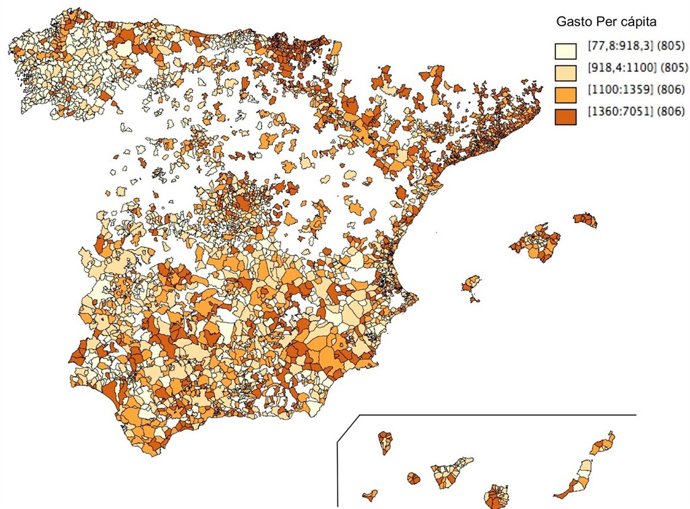 El Gasto Per Cápita En Bienestar Comunitario Del Ayuntamiento De San Javier Quin