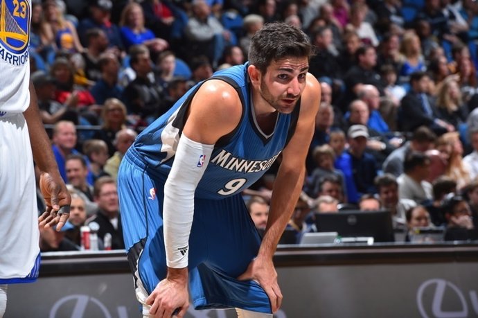Ricky Rubio en el Minnesota Timberwolves - Golden State Warriors           