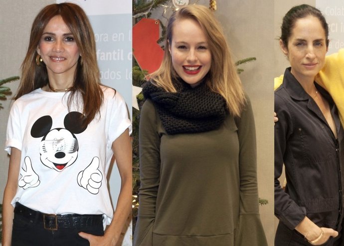 Goya Toledo, Esmeralda Moya y Carolina Herrera/  Ángel Díaz y Raúl Terrel