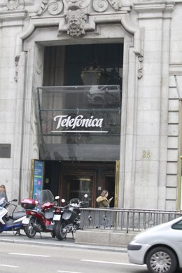 Sede de Telefónica en Madrid