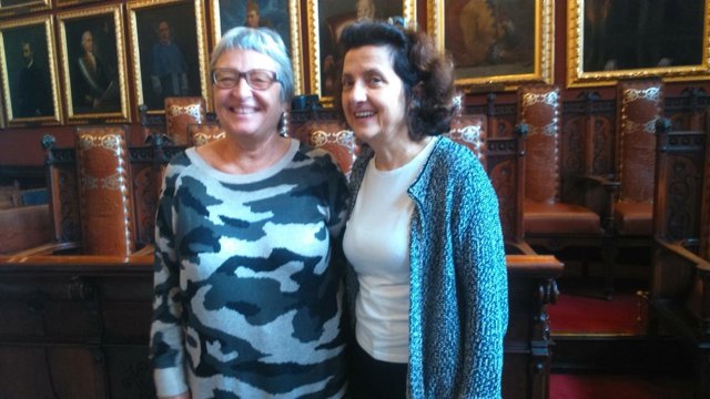 Fina santiago en Cort