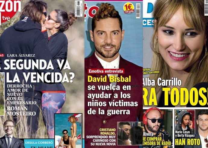 Portadas de las revistas