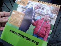 Urkullu y Williams colaboran en el calendario 2017 de Fundación Síndrome de Down