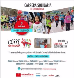  VI Carrera Solidaria "Corre Por Una Causa, Corre Por La Educación"